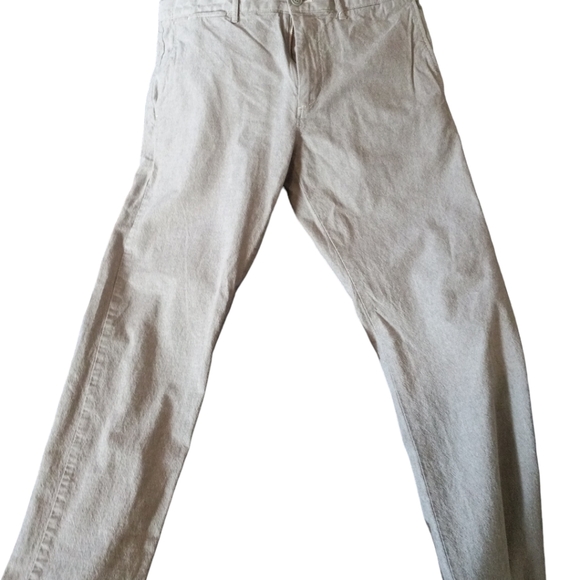 J CREW stretch waist 33 flat pocket pants 484 lt blue - Picture 3 of 3